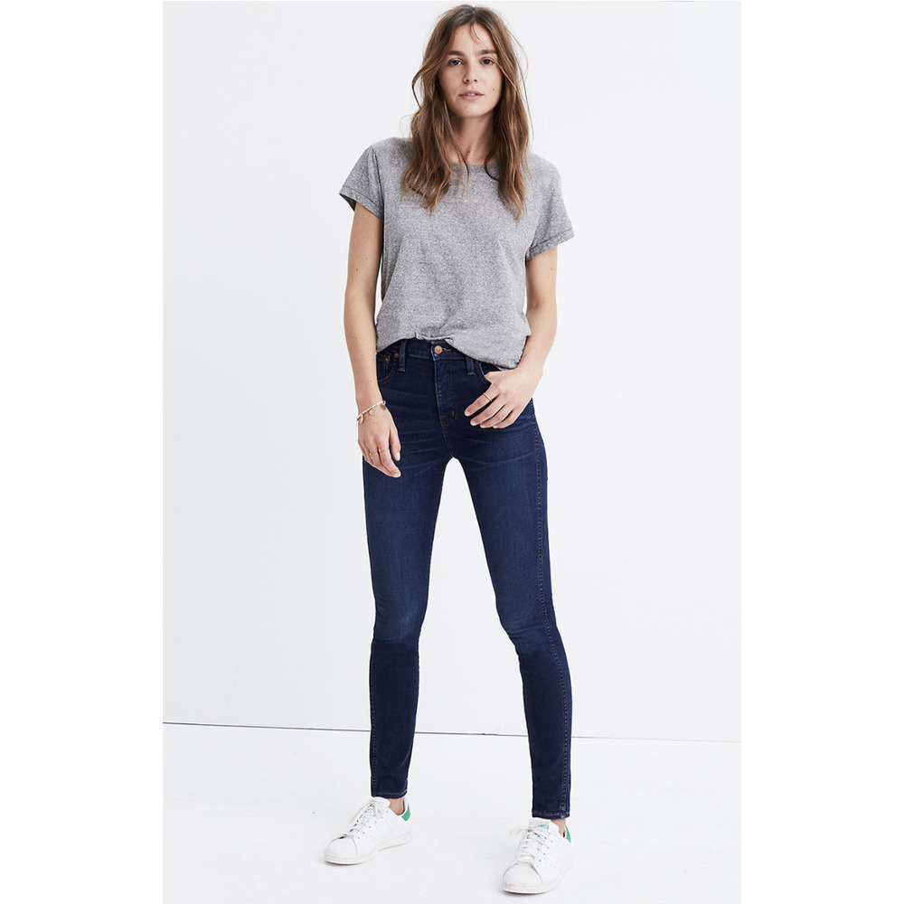 MADEWELL Tall 10 inch High-Riser Skinny Skinny Jeans 27T
